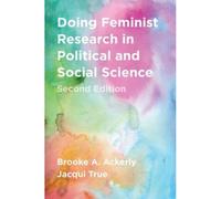 Doing Feminist Research In Political And Social Science
