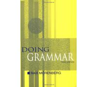 Max Morenberg – Doing Grammar