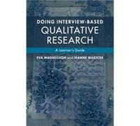 Doing Interviewbased Qualitative Research by Marecek & Jeanne Swarthmore College & Pennsylvania Eva Magnusson, Jeanne Marecek (Auteur)
