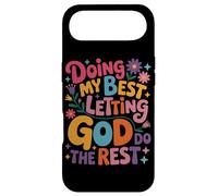 Doing My Best Let God Do The Rest Coque pour iPhone Air