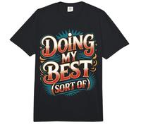 Doing My Best Sort of Lazy Motivation Sarcasm - Comfort Colors Adult Heavyweight T-Shirt