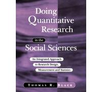 Doing Quantitative Research In The Social Sciences