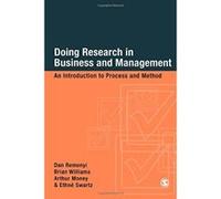 Doing Research in Business and Management Arthur Money, Brian Williams, Dan Remenyi, Ethen Swartz (Auteur)