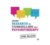 Doing Research In Counselling And Psychotherapy