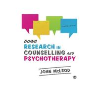 Doing Research In Counselling And Psychotherapy