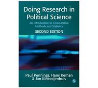Doing Research In Political Science