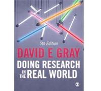 Doing Research in the Real World by David E Gray David E Gray (Auteur)