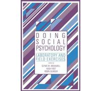 Doing Social Psychology
