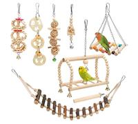 d'oiseau pour perruches 8 Pièces Accessoires d'Escalade pour Perruches
