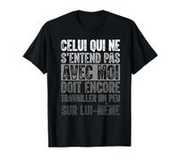 Doit Encore Travailler Un Peu Sur Luimême Drôle Humour T-Shirt