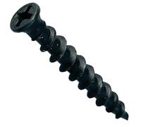 doitBau Lot de 1000 vis pour cloison sèche - Filetage grossier tête trompette - Phosphatée noire - Protection contre la corrosion - 5,5 x 38 mm - Pour plaques de plâtre doubles