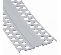 doitBau Profilé de joint de mouvement, profilé de joint de dilatation pour cloisons sèches, en PVC avec partie centrale en PVC souple, angle variable de 90 °C, évite les fissures pour mur et plafond