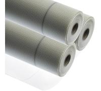 doitBau Tissu d'armature - Treillis de plâtre - Fibre de verre 165 g/m² - Résistant au glissement et aux alcalis - Pour l'intérieur et l'extérieur - 1 m x 25 m - 3 rouleaux 75 m² - Protection contre