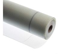 doitBau Tissu d'armature - Treillis de plâtre intérieur - Fibre de verre 75 g/m² - Résistant au déplacement, aux fissures et aux alcalis - Rouleau de 1 m x 100 m - 100 m² - Pour mur et plafond