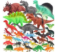 DOITEM 62 PCS Jouets Insectes Réalistes pour Enfants,Jouets Insectes en Plastique (Figurines de Dinosaures)