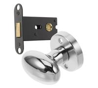 DOITOOL 1 Ensemble De Serrures De Porte Invisibles Boutons De Clé Serrures Intérieures Cachées Bouton De Porte Verrouillable Moderne À Double Cylindre Serrure À Pêne Dormant