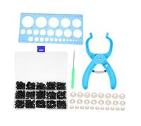 DOITOOL 1 Ensemble Outil de Sécurité pour Yeux de Poupées Crochet Kit Outils pour Amigurumi et Fabrication de Jouets Assemblage Rapide et Placement Matériaux Durables Amélioration Vitesse