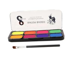 DOITOOL 1 Ensemble Peinture De Couleur De Visage Lavable Pour Faire La Fête Enfant Coloré Se Maquiller Peintures Étiqueter Festival Soin Du Visage Pigment Corporel Peinture à Base D'eau