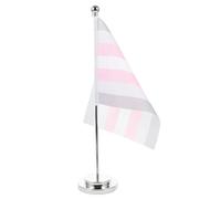 DOITOOL 1 Ensemble Support de Drapeaux Arc Ciel Portable pour Fête Lgbt Décoration Pratique et pour Événements de Fierté