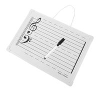 DOITOOL 1 Ensemble Tableau Effaçable à Sec pour Autocollants de Notes Outil Pédagogique Pratique pour Apprentissage Musical et Exercices de Lecture