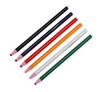 DOITOOL 1 Jeu Craie De Marquage Pour Couture Lot De Pencils De Marqueur Pour Tissu Craies Lavables Outils De Tailleur Pour Matelassage Et Couture 6 Pièces