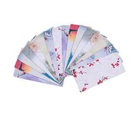DOITOOL 1 Jeu Enveloppes Traditionnelles Chinoises Épaisses Set Vintage Pour Lettres Invitations Motifs Classiques Et 20 Pièces