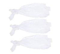 DOITOOL 1 Jeu Lacet De Broderie Coton De Bandes Décoratives Dentelle Pour Vêtements Finition Macramé Avec Motif Tissé Accessoires Diy Pour Couture Et Artisanat 3 Pièces