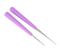 DOITOOL 1 Jeu Lot De Alésoirs Pour Perles Artisanales Outils Diy Pour Perçage Et Agrandissement De Manche Antidérapant Violet Accessoires Pour Fabrication De Bijoux Et Perles 2 Pièces