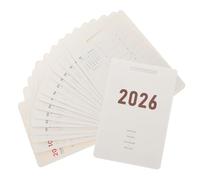 DOITOOL 1 lot de recharges pour agenda journalier 2026 : feuilles de journal et inserts - Fournitures de bureau esthétiques pour une planification et un suivi tout au long de l'année