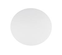 DOITOOL 1 panneau rond en toile blanche pour peinture à l'huile - Panneau de toile d'artiste de qualité supérieure pour tempera et projets artistiques de bricolage durable et artistique