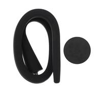 DOITOOL 1 Pièce Châssis Portail Lave Linge Magnétique Extension Porte Accessoires De Machine à Laver Petite Machine à Laver Support De Machine à Laver Laveuse Gel De Silice Black