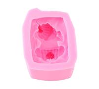 DOITOOL 1 Pièce Moule à Gâteau Silicone Diy Accessoire de Cuisine pour Desserts Forme Adorable et Colorée Outil de Décoration pour Gâteaux et Cookies Matériau Silicone