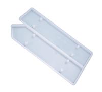 DOITOOL 1 Pièce Moule Silicone pour Plaques de Porte Moule Résine Époxy Diy pour Décorations Murales et Étiquettes de Maison pour Artisanales