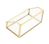 DOITOOL 1 Support De Rangement Pour Cartes De Visite Organiseur Personnalisé Doré Supports De Bureau Base De Protection Étui De Rangement Pour Fournitures De Bureau Organisateur De