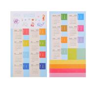 DOITOOL 10 jeux d'onglets mensuels pour agenda - Calendrier 2026 avec marque-pages adhésifs - Autocollants d'index mensuels pour journal de planification familiale et journal étudiant