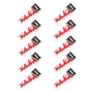 DOITOOL 10 Pièces Accessoires de Nail Art Halloween en Alliage Breloques Couteau Sanglant, Résistants la Déformation, Application Facile pour Fêtes à Thème et DIY