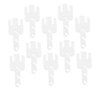 DOITOOL 10 pièces Adaptateurs Tendeur de Fil pour Machine à Tricoter K Type Contrôle Précis Tension Compatible Addi King Express Accessoires de Remplacement pour Fourches de Tension