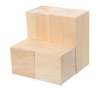 DOITOOL 10 Pièces Blocs de de Tilleul Doux pour Sculpture et Bricolage Tendre Facile à Sculpter Débutants et Artisans Dimensions Variées