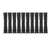 DOITOOL 10 Pièces Cache Câble de Frein Vélo en Plastique Noir Protecteur Ouverture Facile pour Usage Quotidien, Protection l'usure et Guide Câble