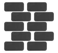 DOITOOL 10 Pièces Cache Caméra Ultra Fin en Abs Noir pour Tablette et Appareil Photo, Protection Physique Facile pour Usage Quotidien à Domicile