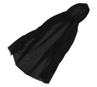 DOITOOL 10 Pièces Cape Noire à Capuche Unisexe en Polyester pour Halloween avec Design Faucheur Classique, Tissu Confortable et Coupe pour Événements Médiévaux et Groupes