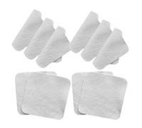 DOITOOL 10 Pièces Chiffon de Nettoyage pour Bijoux en Cuir D'agneau Blanc, Solide Polir Diamants, Perles et Jade, pour L'entretien Quotidien