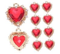 DOITOOL 10 Pièces décors pour l'artisanat bijou menagere bracelet evg bracelet manchette decoration pendentifs pour le bricolage Accessoires pour bracelets cuivre rouge