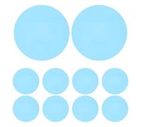 DOITOOL 10 Pièces Film de Correction de Couleur pour Phares LED en PET Autocollant, Lumière Chaude Douce Ajustable, Adapté pour Plafonniers et Ambiance Théâtre