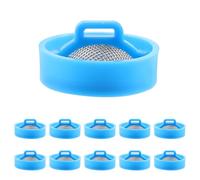 DOITOOL 10 Pièces Filtres Pour Vanne Arrivée Eau Pour Lave-linge Crépine Acier Inoxydable Pour Tuyau Accessoires De Filtre Pour Machine à Laver Lot De Pour Arrivée Eau