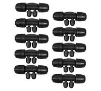 DOITOOL 10 pièces Kit Raccords Barbelés pour Irrigation Goutte à Goutte Connecteurs Étanches pour Tuyaux PE Accessoires Jardin et Agriculture Montage Facile et Connexion Fiable