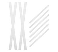 DOITOOL 10 Pièces Manchon de Protection en Pvc Blanc pour Lame de Couteau Dentelé, Prolongeant la Durée de Vie et Garantissant un Rangement Sécurisé Cuisine