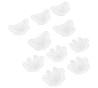 DOITOOL 10 Pièces Moule Diy Chat à Trois Yeux avec Flexible Réutilisable pour Décoration Époxy et Artisanat Pendant