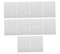 DOITOOL 10 Pièces Panneau De Mousse Panneau Isolant En Mousse Panneau D'affichage En Mousse Bloc De Mousse Artisanal Blanche Carte Kt