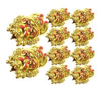 DOITOOL 10 Pièces Pendentifs Dragon Zodiac Décorations de Printemps pour Nouvel An Chinois Accessoires Artisanaux pour Fête et Décorations pour Plantes et Fenêtres